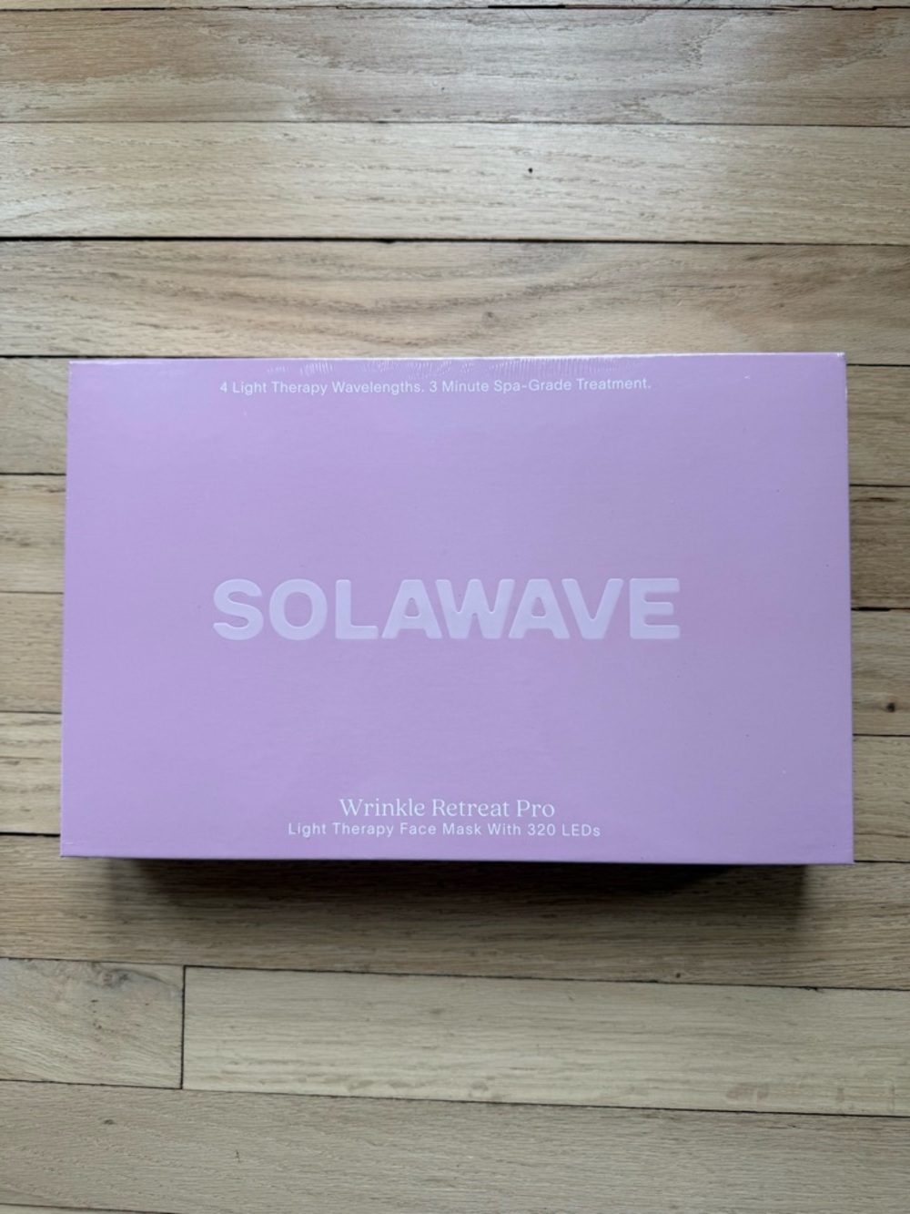 Solawave Wrinkle Retreat Pro LED Face Mask — Pink